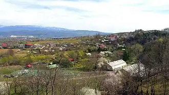 Dorpen in Imereti Hoogland