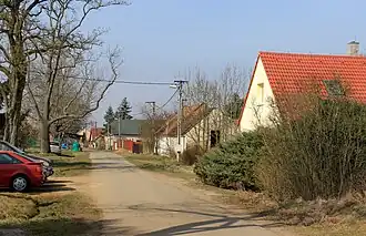 Straat in Nový Dvůr