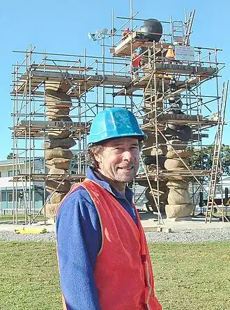Chris Booth in Kerikeri (2009)