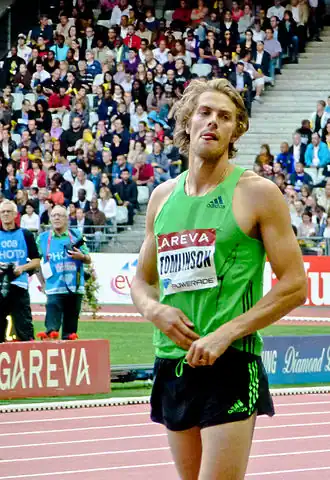 Chris Tomlinson tijdens de Meeting Areva in 2011.