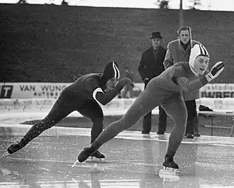Christa Jaarsma vs. Stepanskaja (rechts) in 1976