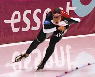 Pichler tijdens wereldbekerwedstrijd (2007)