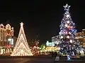 Kerstboom in Varna