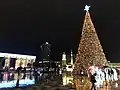 Kerstmarkt in Tirana, 2017