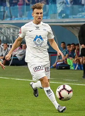 Remmer in 2018 als speler van Molde FK