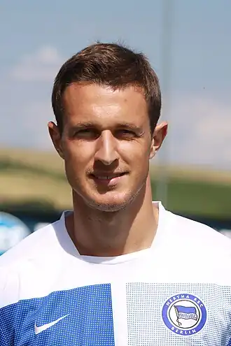 Janker in 2009 als speler van Hertha BSC