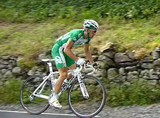 Christophe Le Mével in 2007 tijdens het Franse nationale kampioenschap