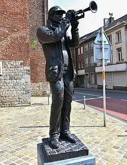 De muzikant door Christophe Pourbaix (1966-2018)