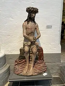 Christus op de koude steen ,ca. 1500 (Sint-Leonarduskerk, Zoutleeuw