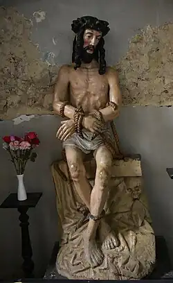 Christus op de koude steen