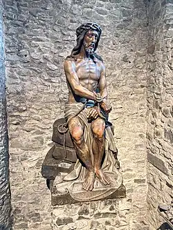 Christus op de koude steen in de Sint-Ivokapel (Brugge)