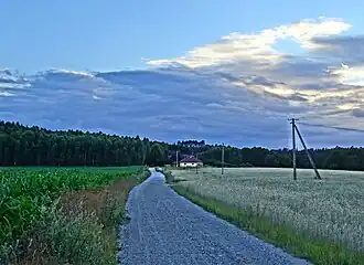 omgeving van Chrośna