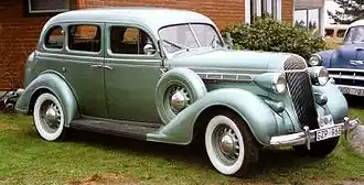 Chrysler Airstream uit 1936.