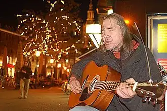 Chuck Deely in Den Haag