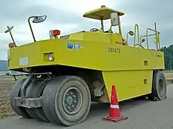 Zeer grote bandenwals