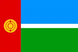 De vlag van de Tsjoelymen