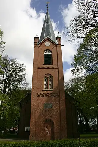 Evang.-lutherse kerk, Mittegroßefehn