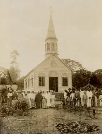 Opening van de kerk (1900)