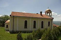 De kerk van het dorp