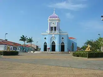 Katholieke kerk São José de Ribamar in het centrum van de gelijknamige gemeente