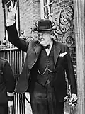 Winston Churchill in Downing Street