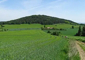 Blik op de Neštětickáberg (2015)