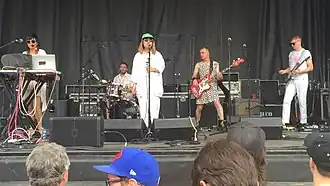 Cibo Matto tijdens Solid Sound Festival, 2015