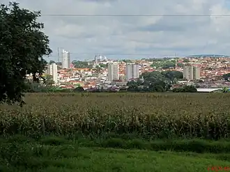 Uitzicht op Taquaritinga