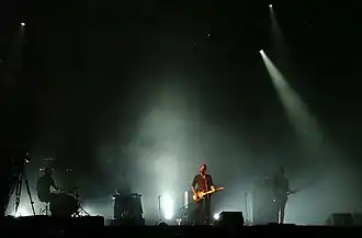 Cigarettes After Sex, tijdens een optreden op Stereoleto in Sint-Petersburg, Rusland, in juni 2018