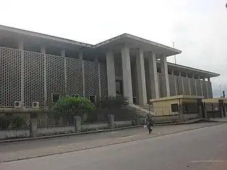 De Rechtbank van Eerste Aanleg in Abidjan.