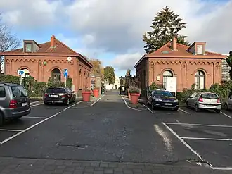 Ingang van de begraafplaats