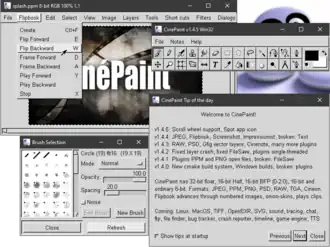CinePaint 1.4.5 op Windows 10