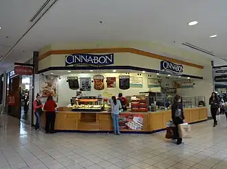 Een Cinnabon-winkel in Florida