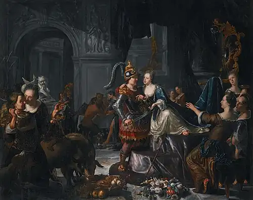 Circe en Odysseus, 1702