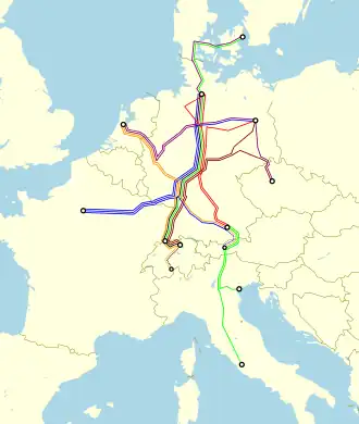 CNL netwerk 2010-2011
