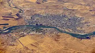 Luchtfoto van Cizre
