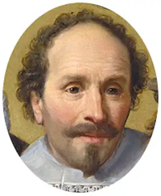 Claes Dircx van Balckeneynde. Detail van een schuttersstuk uit 1636 door Jan Antonisz. van Ravesteyn