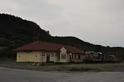 Voormalig treinstation van de gemeente