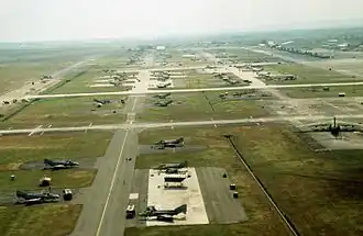 Clark Air Base in 1989