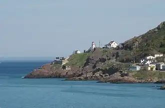 Zicht op de buurt Fort Amherst