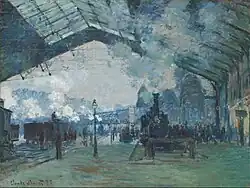 Claude Monet, Gare Saint-Lazare