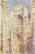 Rouen Cathedral, West Façade, Sunlight 1892 National Gallery of Art Washington, D.C.