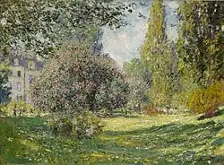 Landschap: het Parc Monceau (1876) Metropolitan Museum of Art