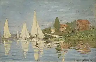 Regatta bij Argenteuil (ca. 1862)