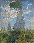 Claude Monet, Dame met een parasol