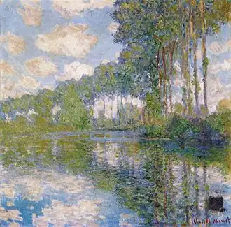 Populieren langs de Epte, Claude Monet