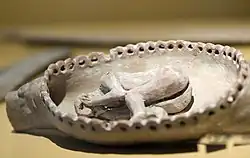 Kleifiguur, circa 4000 v.Chr. Rijksmuseum van Oudheden, Leiden