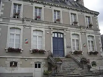 De mairie van Clefs, van 2013 t/m 2015 het gemeentehuis van Clefs-Val d'Anjou