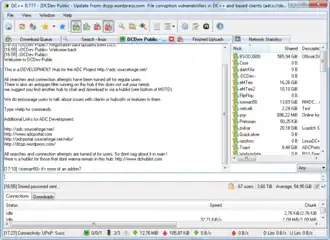 DC++ 0.777 op Windows 7