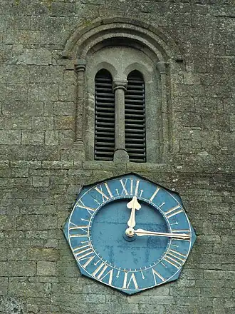 Klok van de dorpskerk